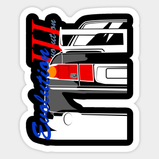 Mitsubishi Lancer Evolution 3 Sticker